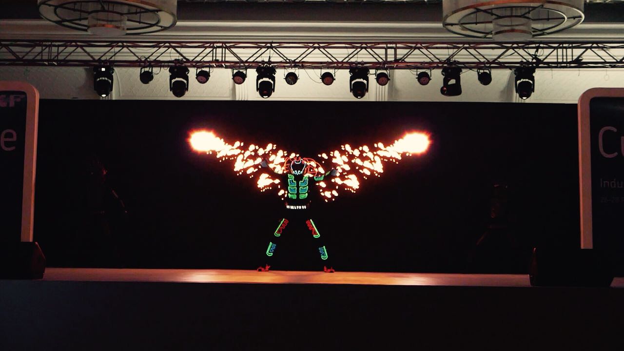 Animatronics Act by Skeleton Dance Crew