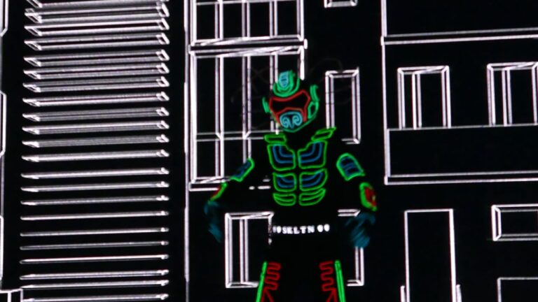 Animatronics Act by Skeleton Dance Crew