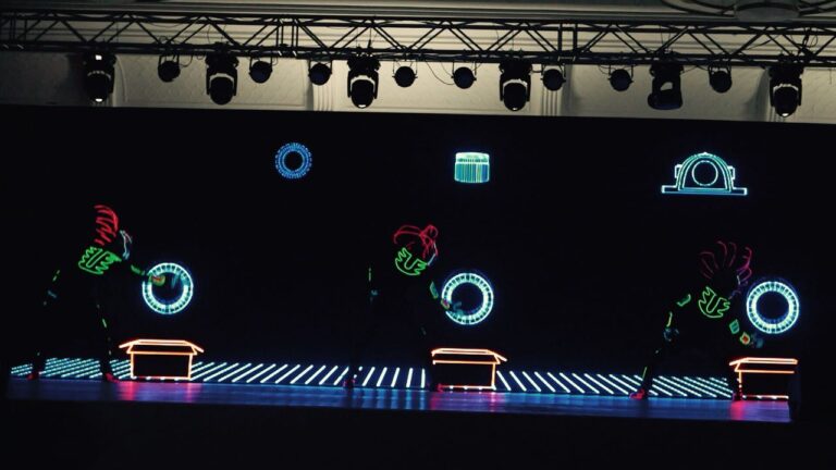 Animatronics Act by Skeleton Dance Crew