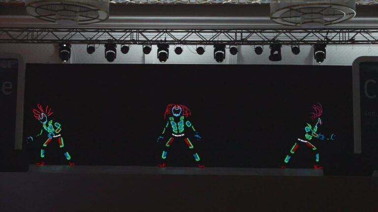 Animatronics Act by Skeleton Dance Crew