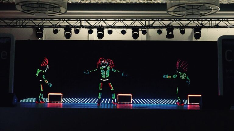 Animatronics Act by Skeleton Dance Crew