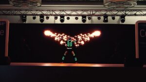 Animatronics Act by Skeleton Dance Crew