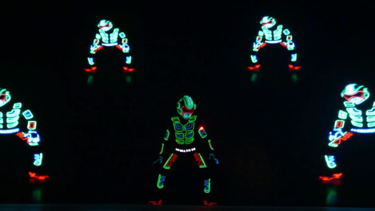 Animatronics Act by Skeleton Dance Crew