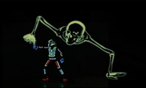Animatronics Act by Skeleton Dance Crew